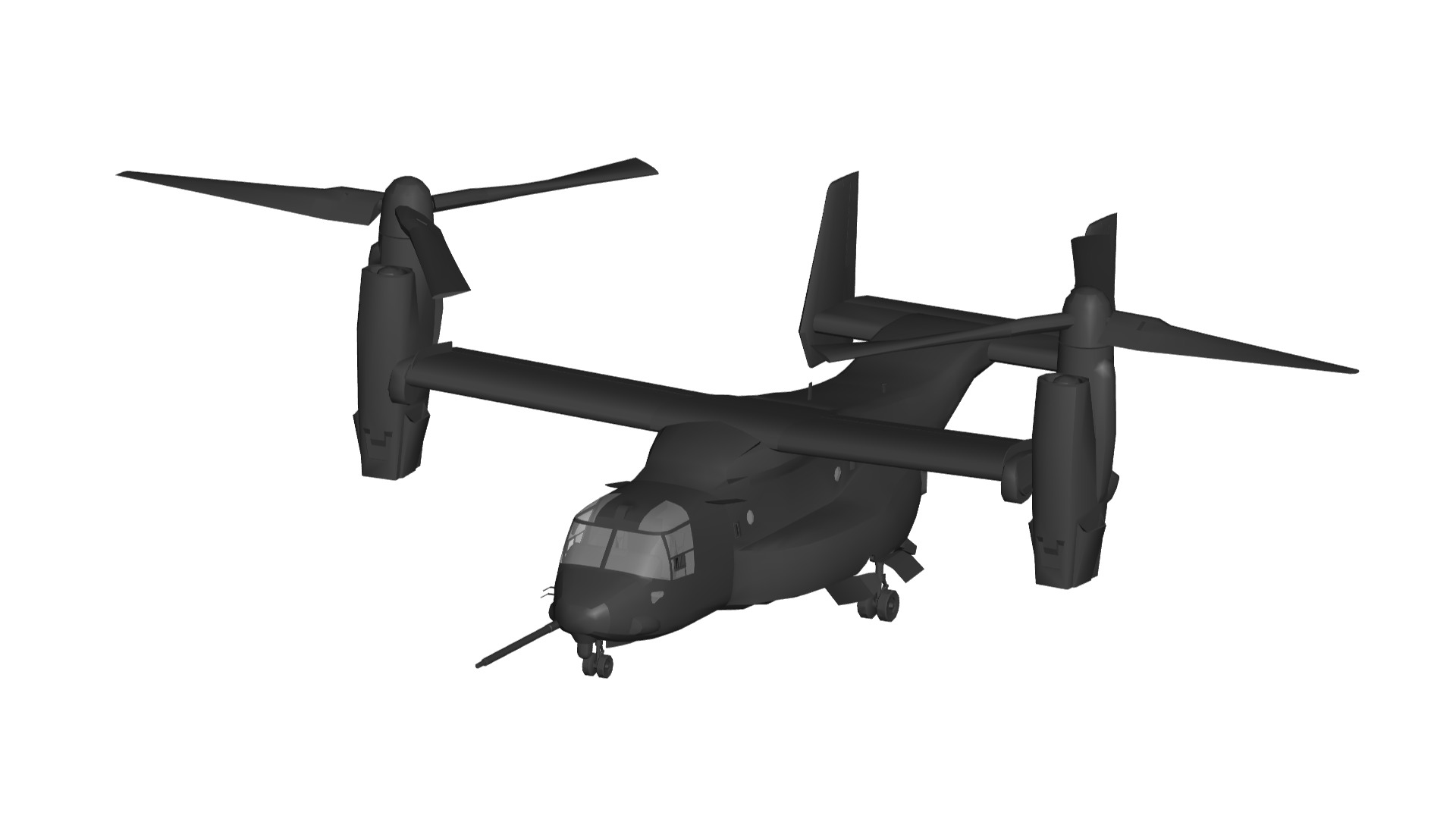 Bell Boeing V-22 Osprey 3D model_2