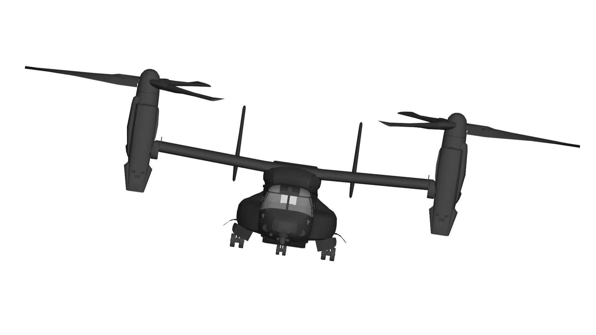 Bell Boeing V-22 Osprey 3D model_1