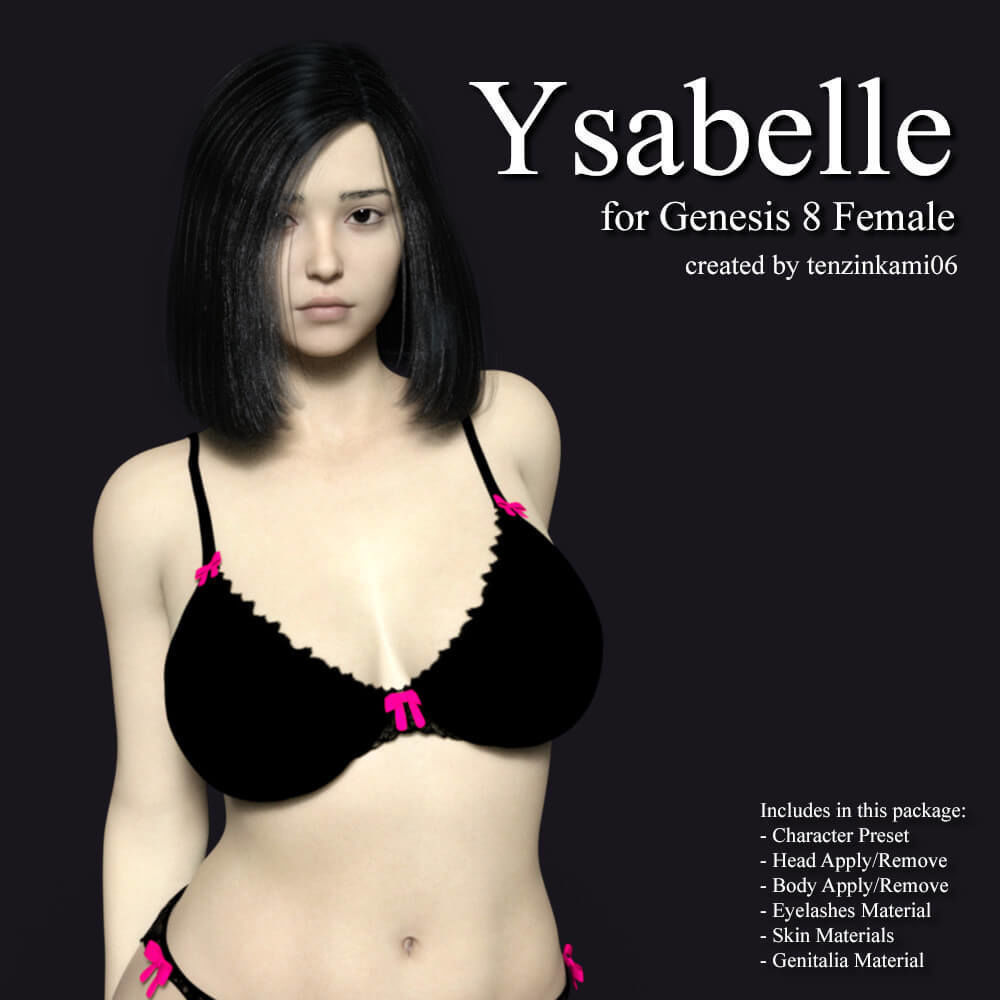 Ysabelle for Genesis 8 Female 3D model_1