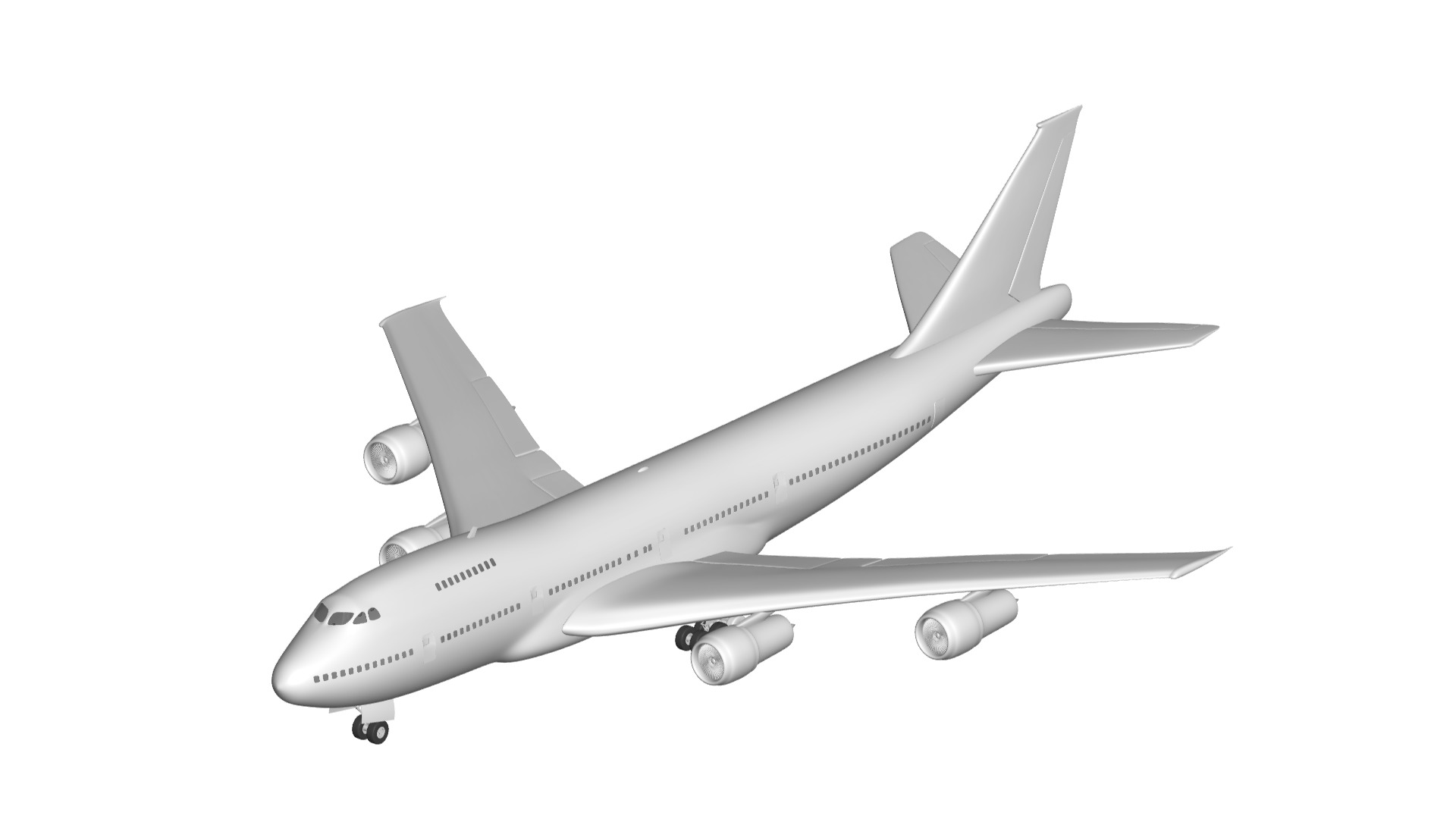 Boeing 747-8 3D model_1