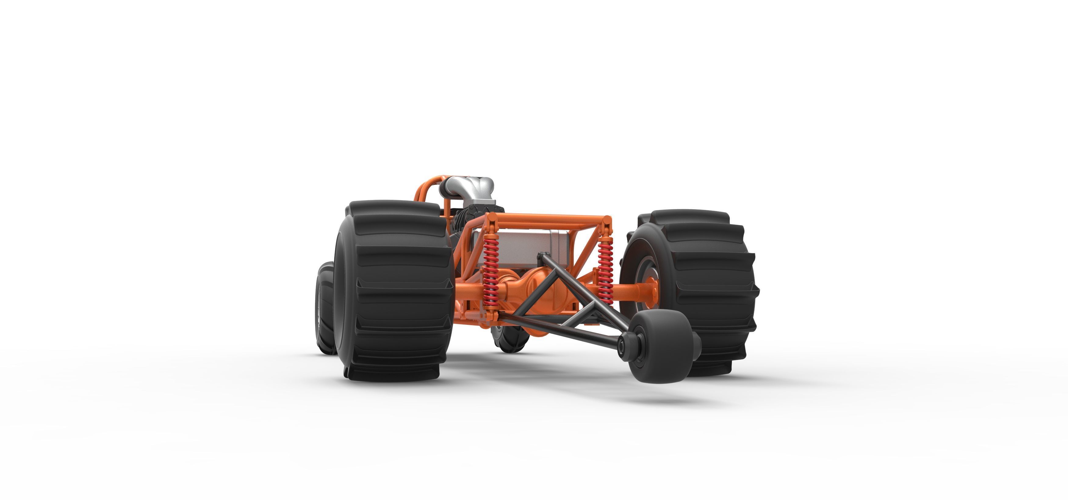 Dirt Dragster Version 3 Scale 1 to 25 3D print model_15