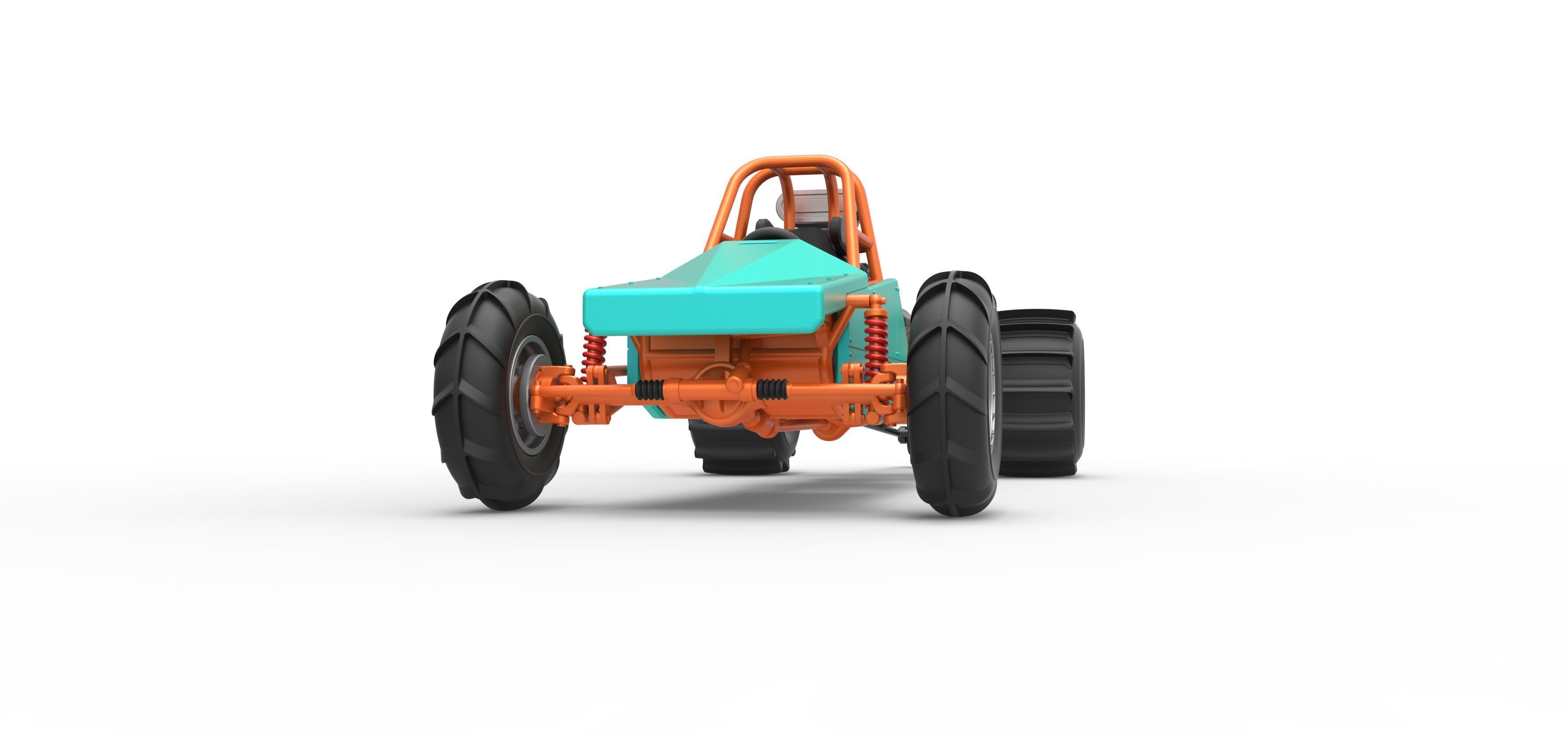 Dirt Dragster Version 3 Scale 1 to 25 3D print model_6