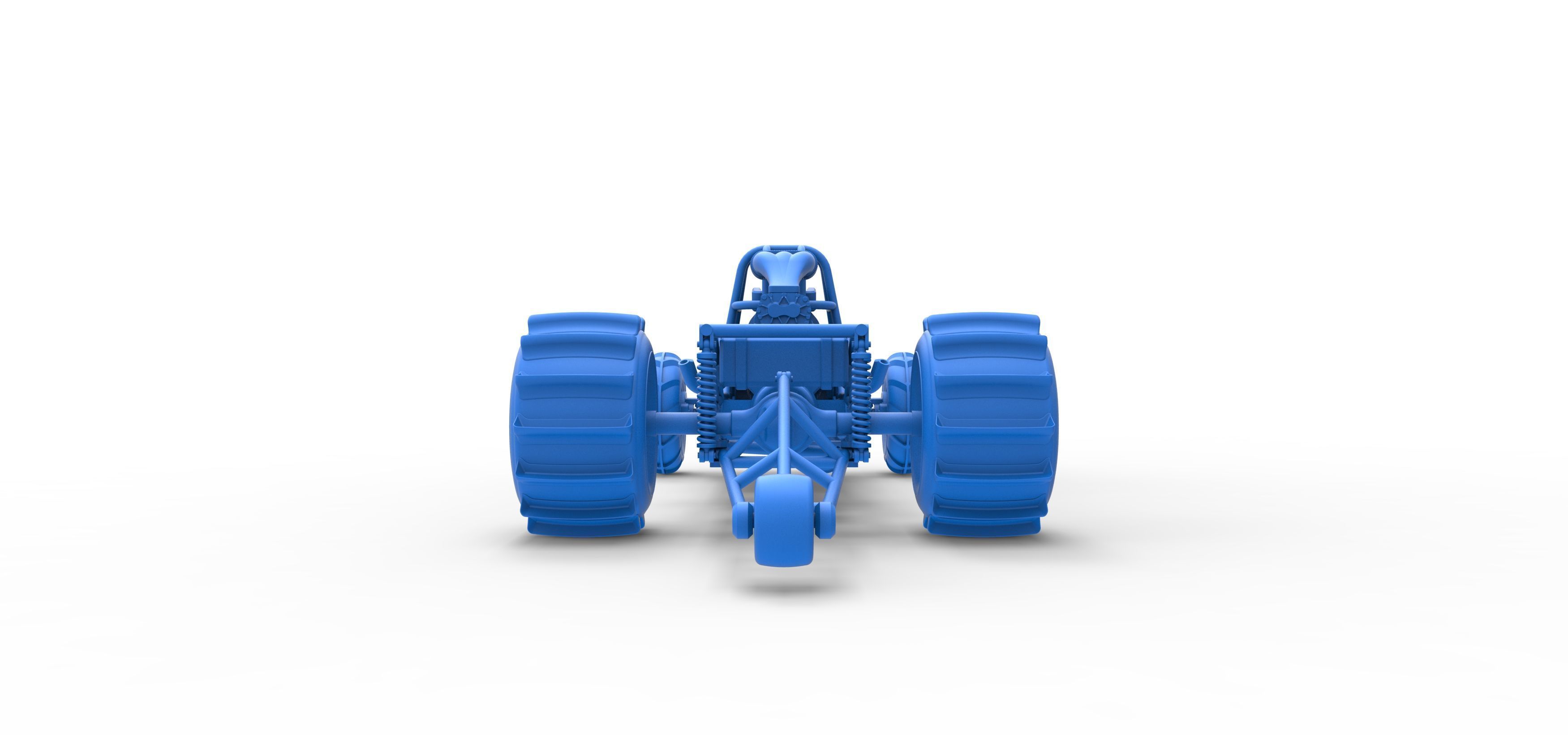 Dirt Dragster Version 3 Scale 1 to 25 3D print model_33