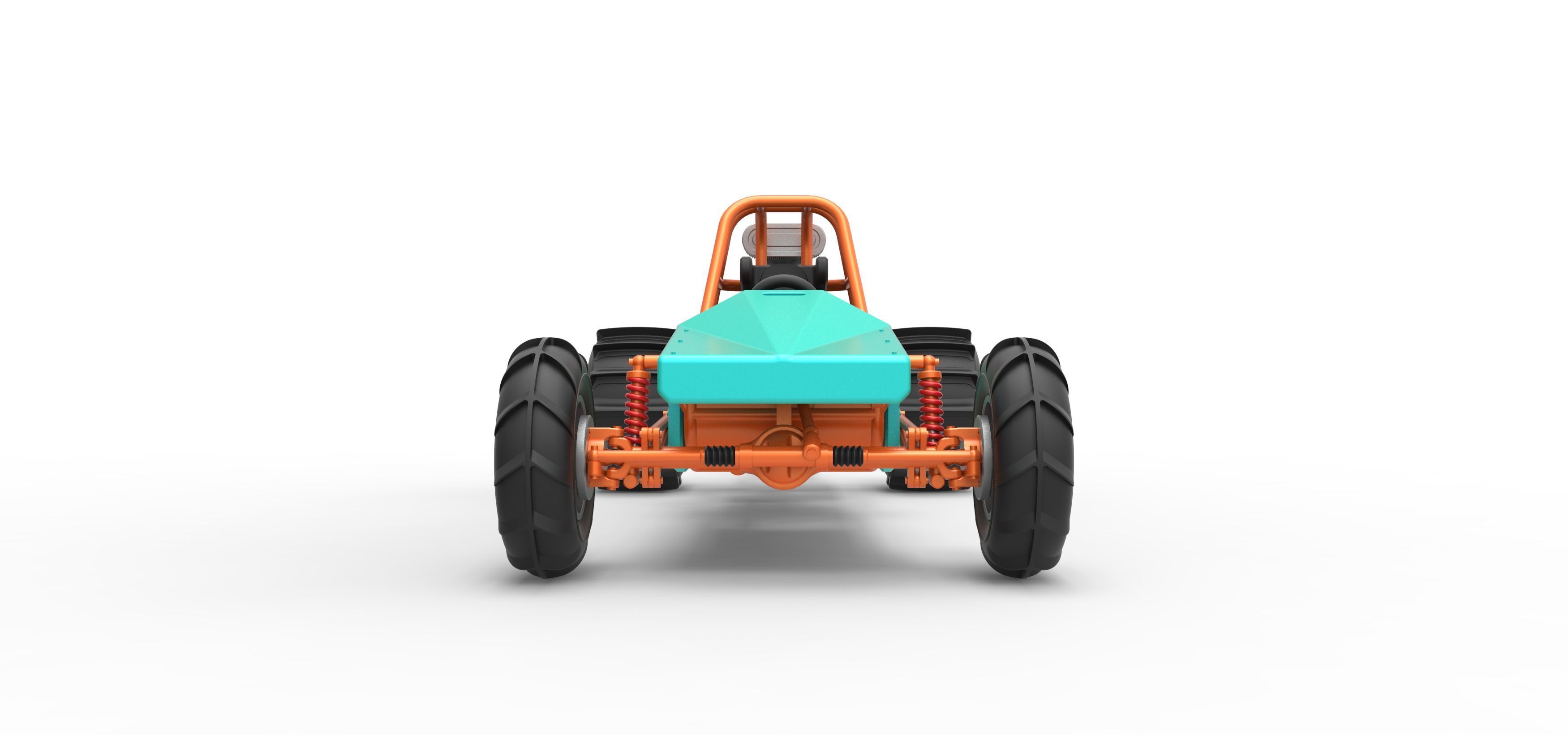 Dirt Dragster Version 3 Scale 1 to 25 3D print model_7