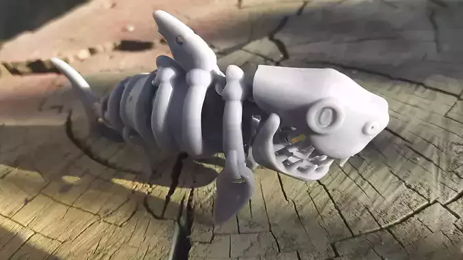 SKELETON SHARK Articulated