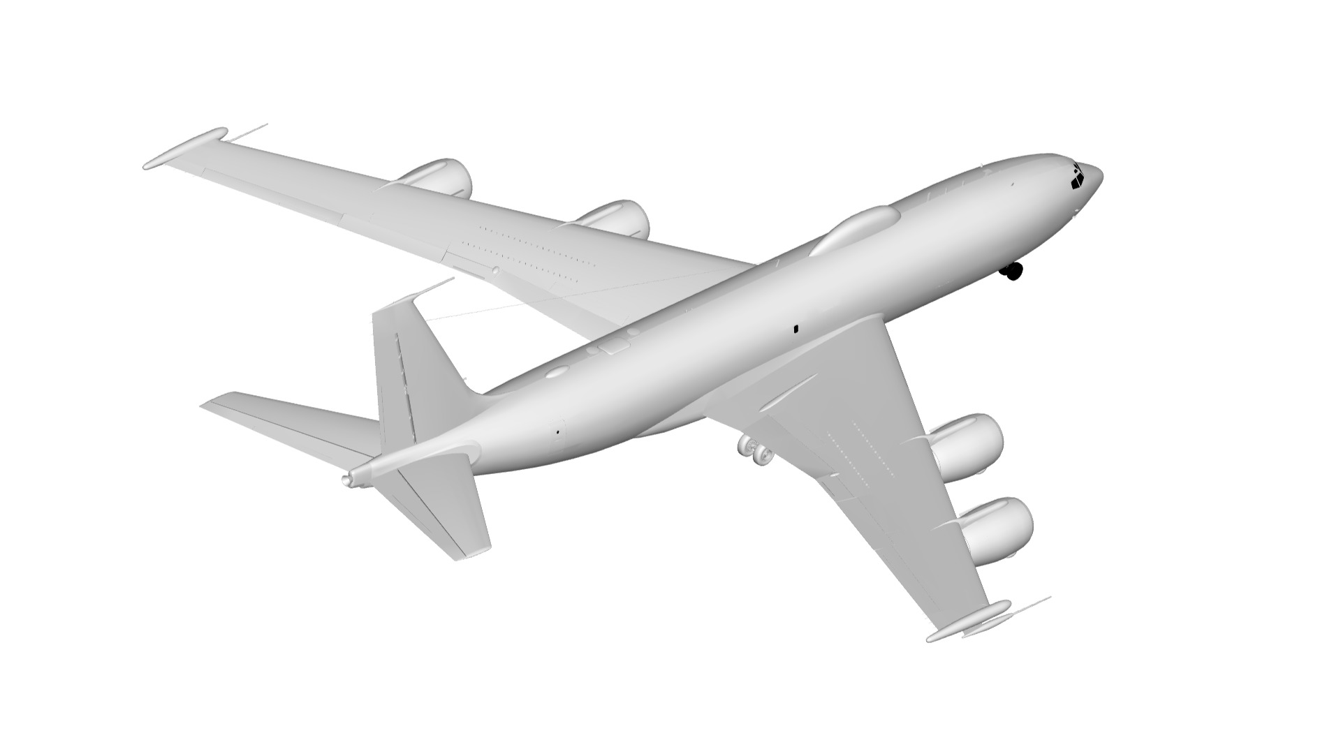 Boeing E-6 Mercury 3D model_2