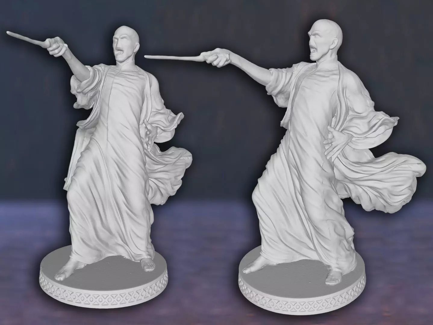 Lord Voldemort Harry Potter Action Figures Custom 3D Print Model 3D print model_0