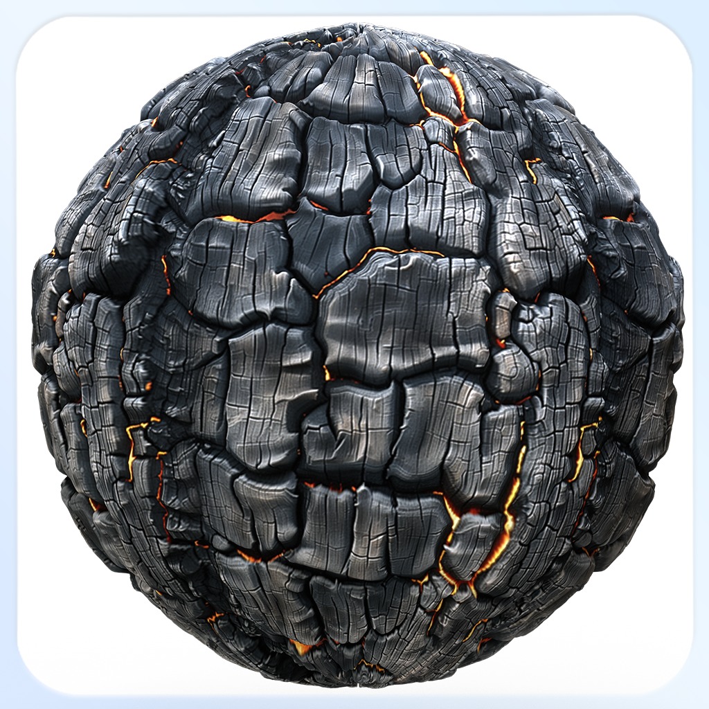 Charcoal Wood Seamless Texture Texture_2