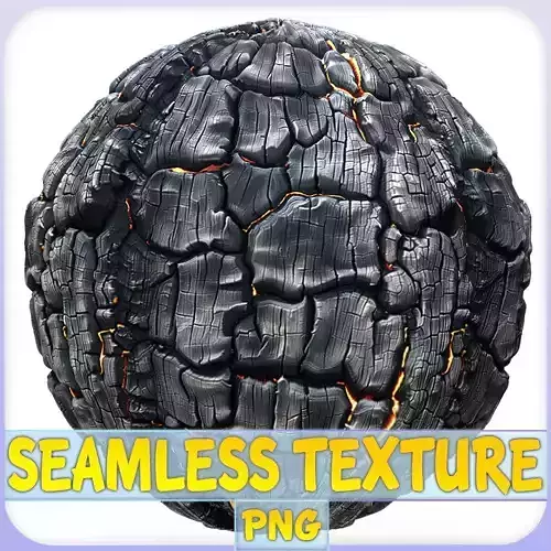 Charcoal Wood Seamless Texture