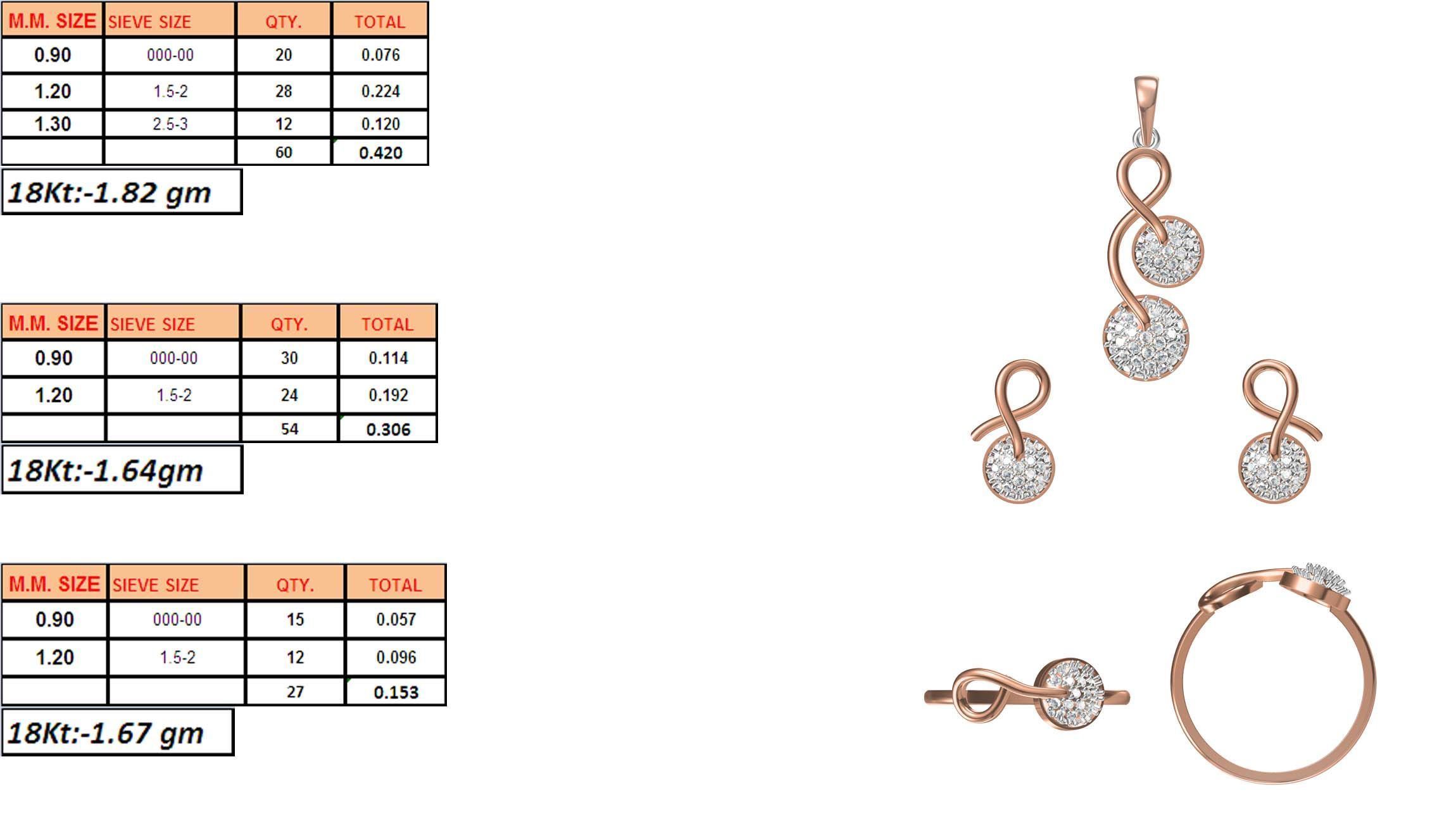 Light Minimalist Diamond Pendant Necklace 3D print model_6