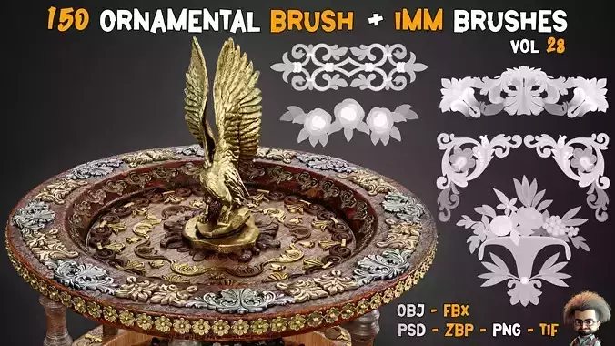 150 Ornamental Brush and Imm Brushes     Vol 29