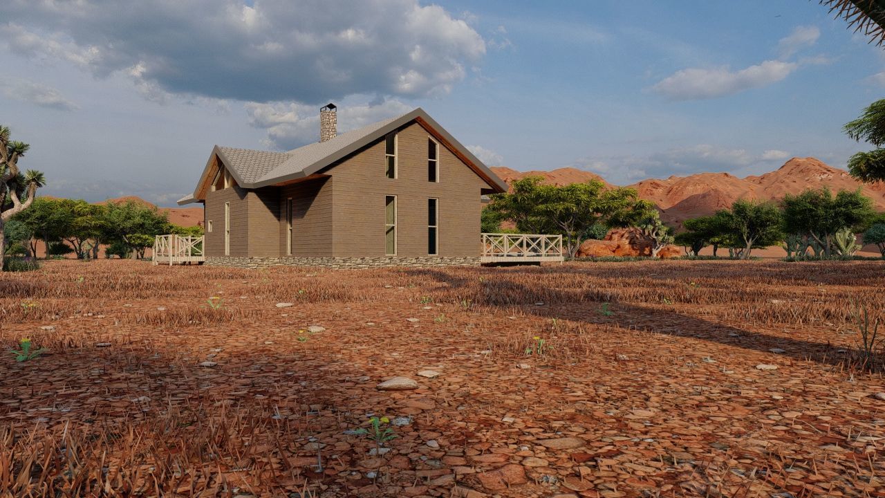 old house-Old Abandoned House 3D model_18