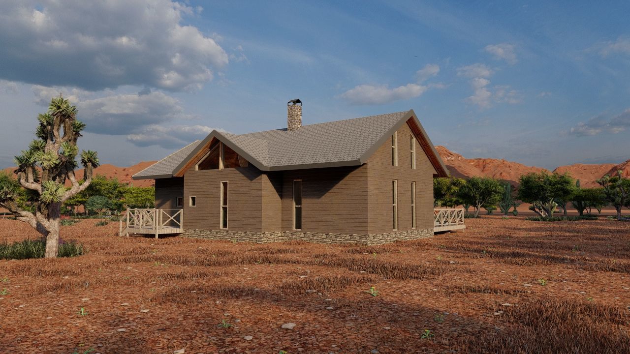 old house-Old Abandoned House 3D model_19