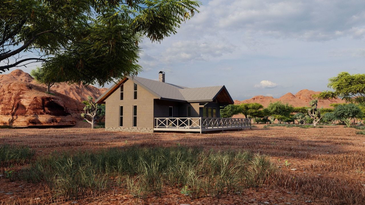 old house-Old Abandoned House 3D model_17