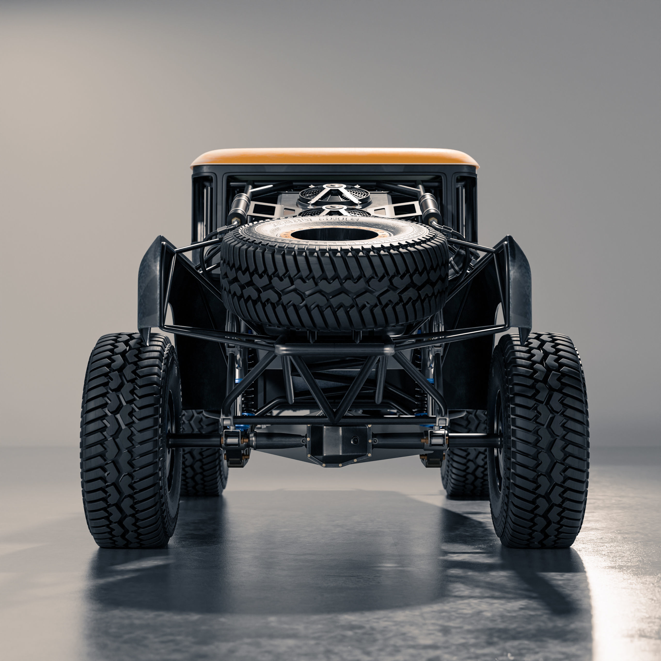 Toyota FJ45 Ultra4 Racing Style 3D model_4