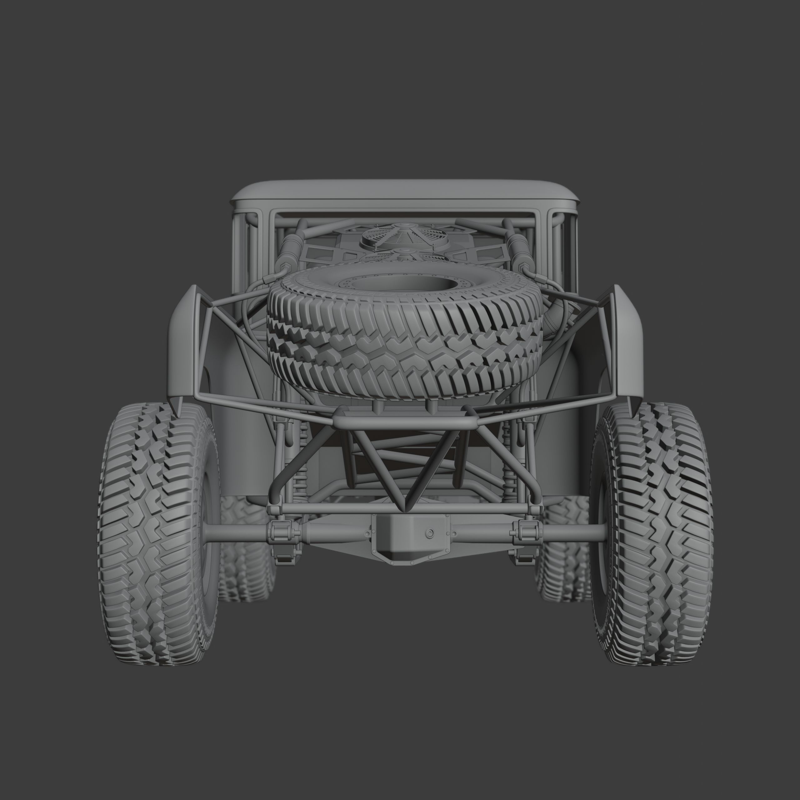 Toyota FJ45 Ultra4 Racing Style 3D model_15