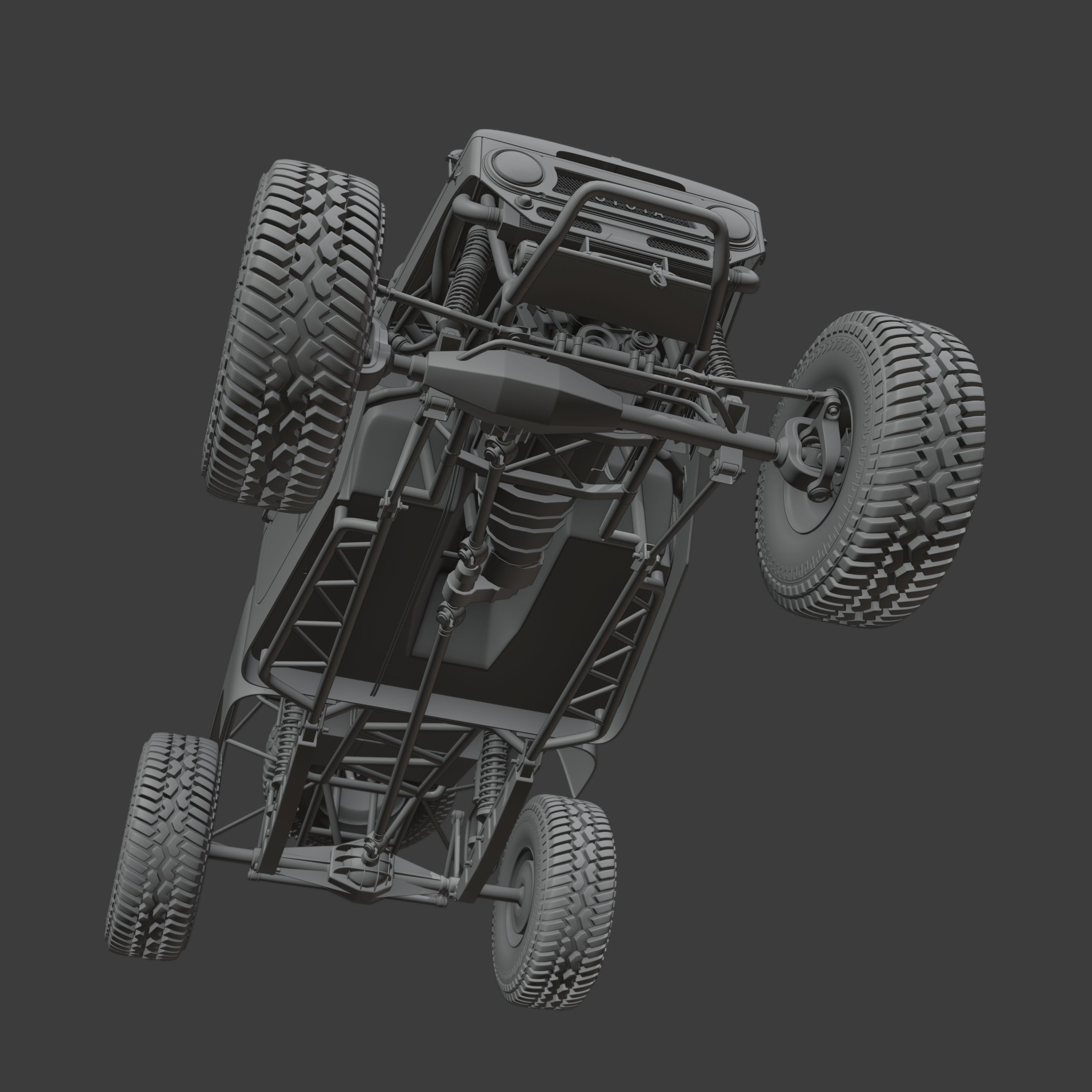Toyota FJ45 Ultra4 Racing Style 3D model_18