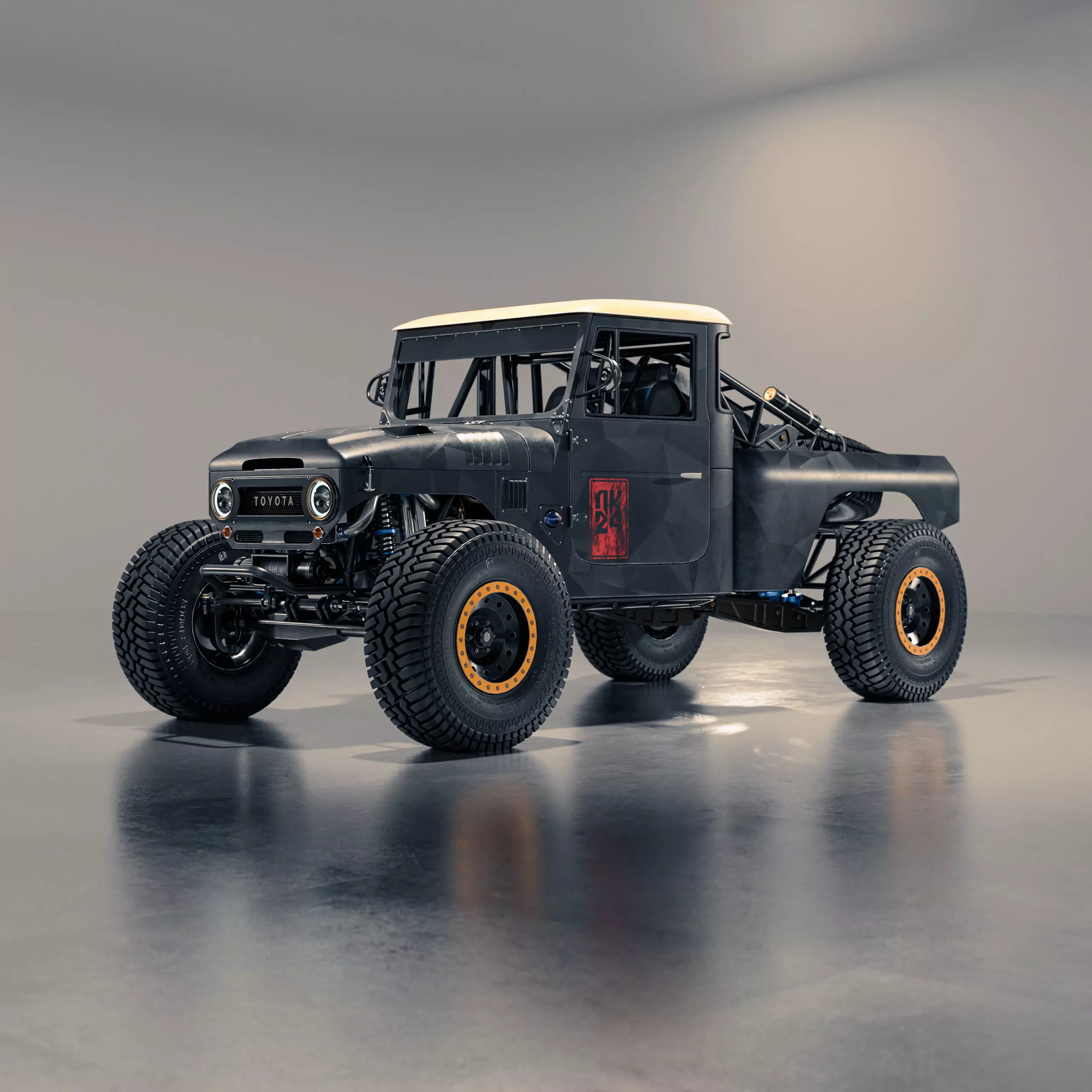 Toyota FJ45 Ultra4 Racing Style 3D model_0