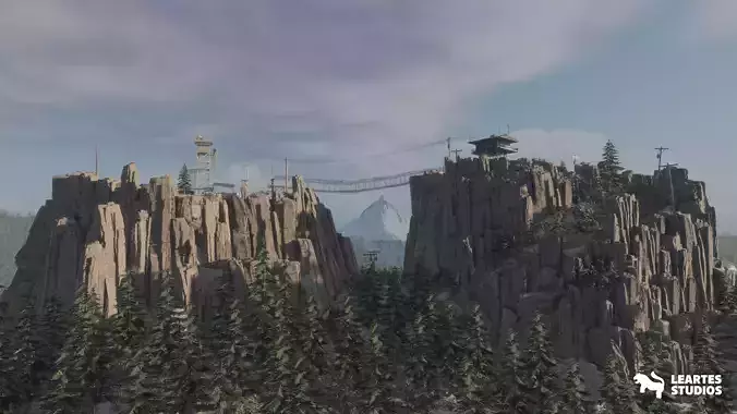 Fire Watch Tower Environment