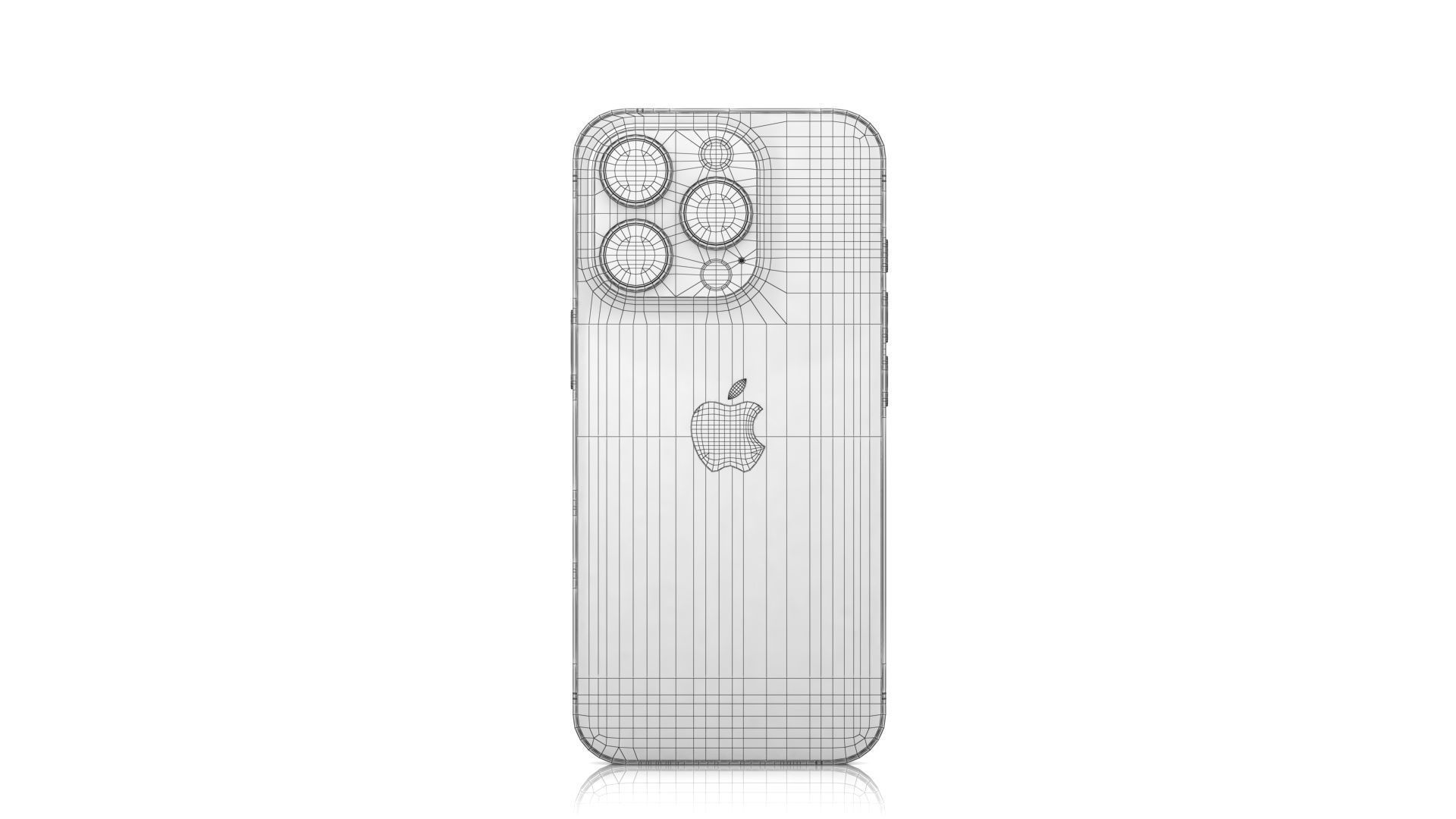 Apple iPhone 16 Pro Low-poly 3D model_15