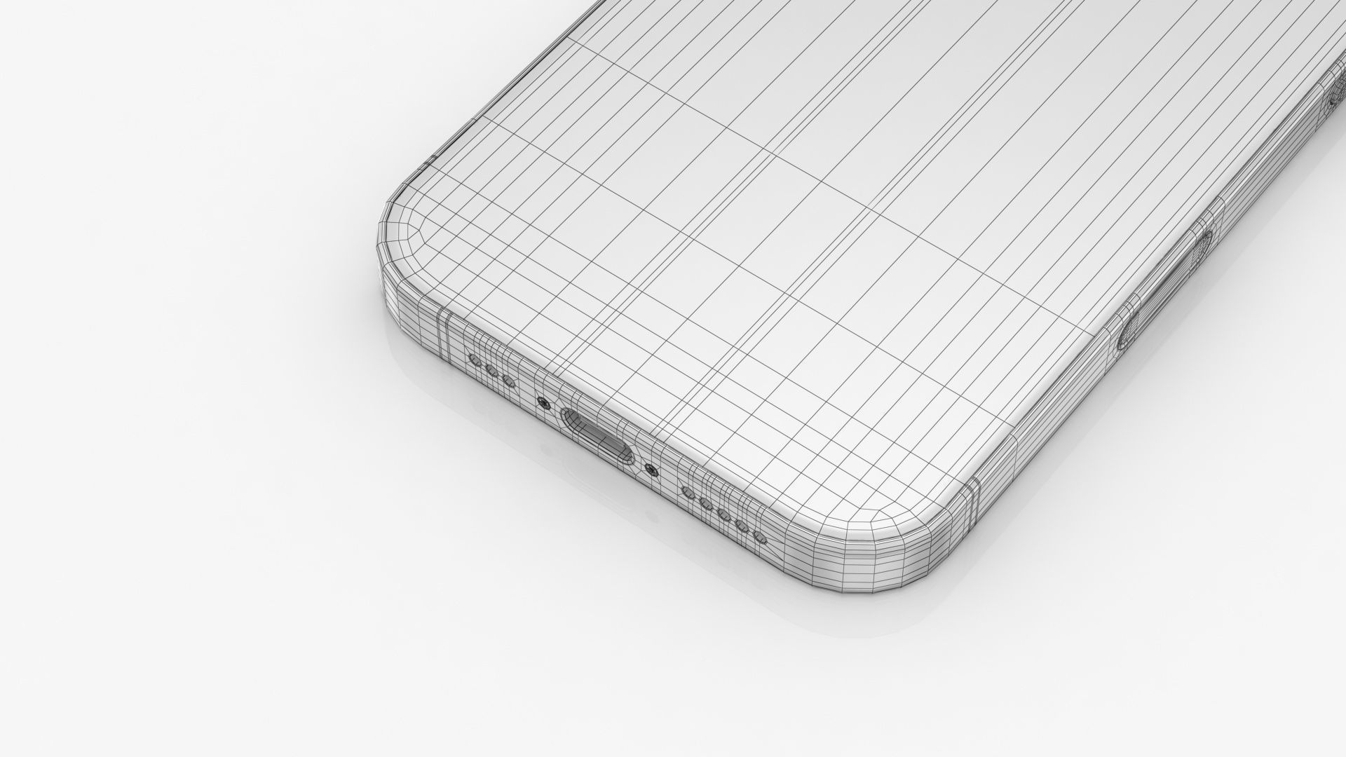 Apple iPhone 16 Pro Low-poly 3D model_22