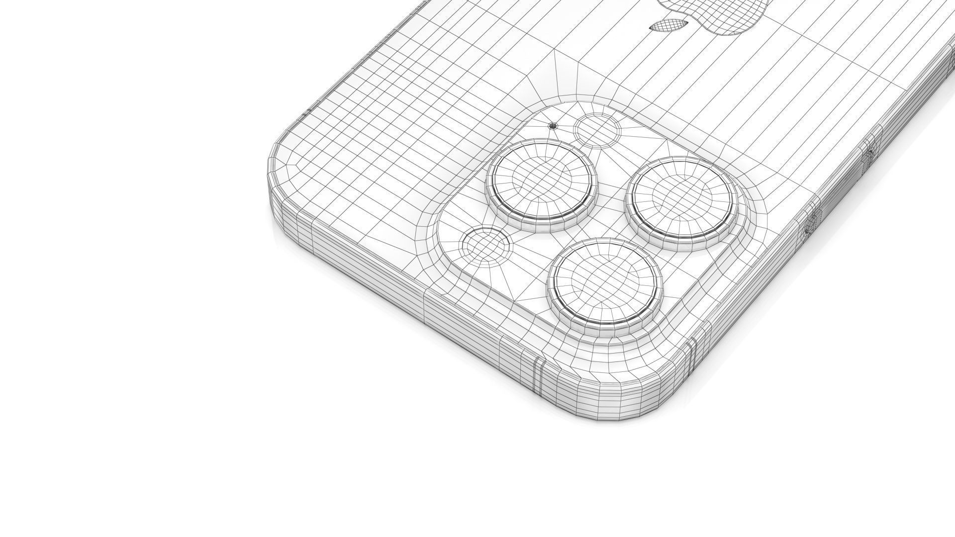 Apple iPhone 16 Pro Low-poly 3D model_24