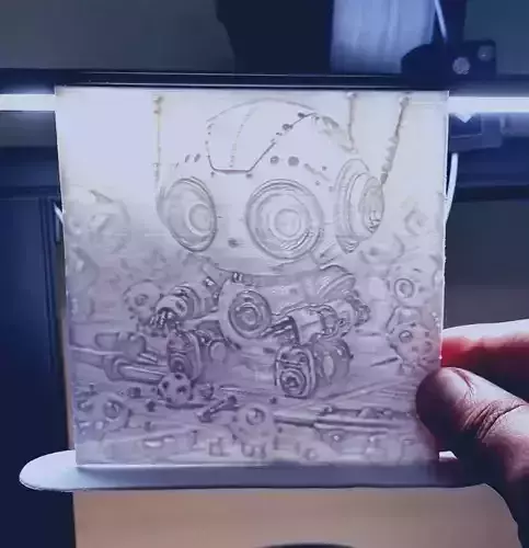 Mini Robot Light Display 3D print model