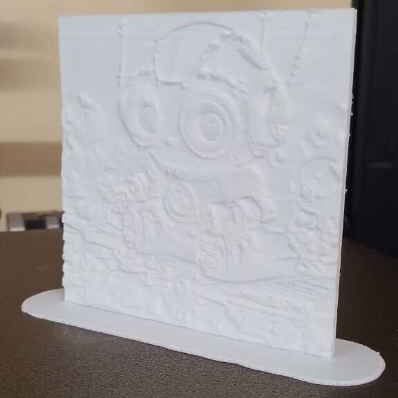 Mini Robot Light Display 3D print model_3