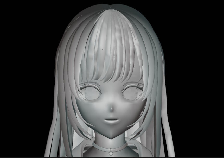 Marin Kitagawa Anime Version Low-poly 3D model_16