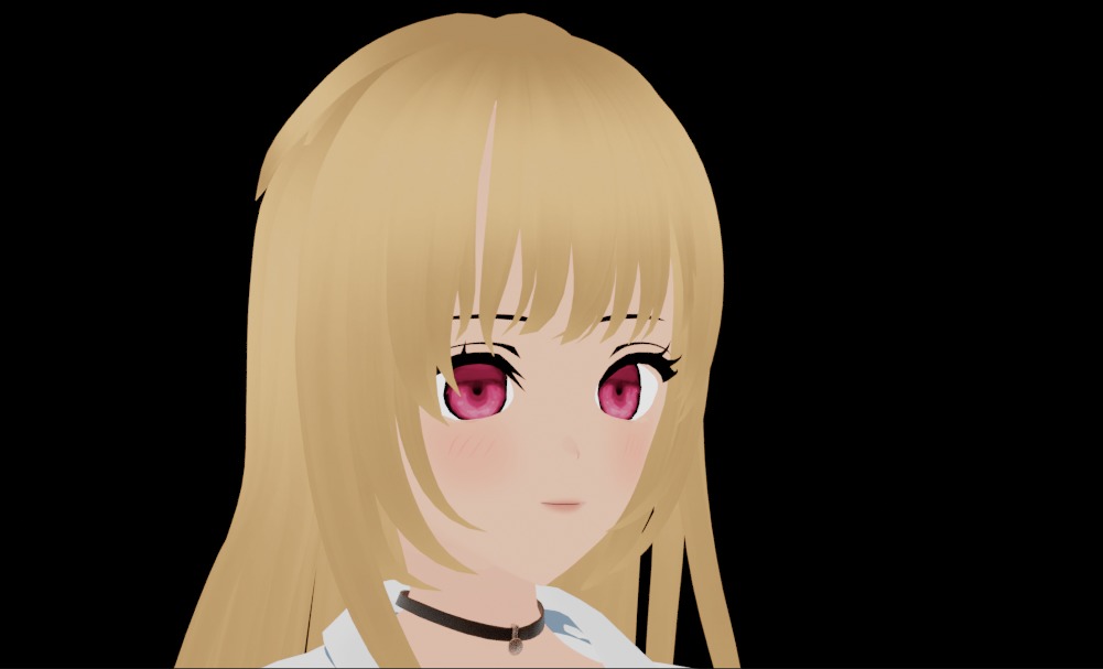 Marin Kitagawa Anime Version Low-poly 3D model_12
