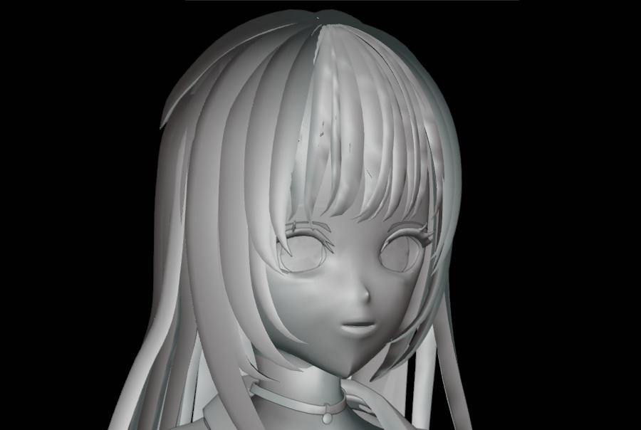 Marin Kitagawa Anime Version Low-poly 3D model_13