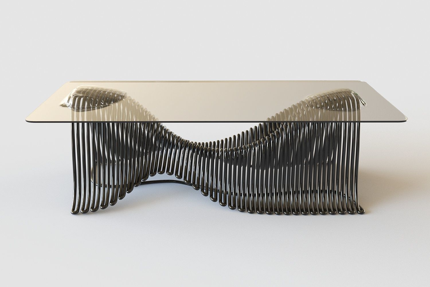 Modern coffee table 3D model_2