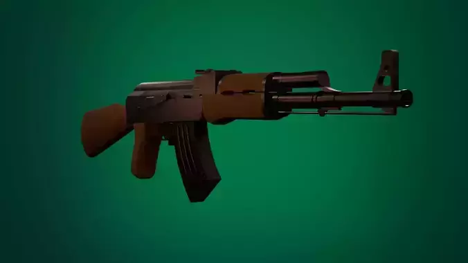 Ak47 Lowpoly