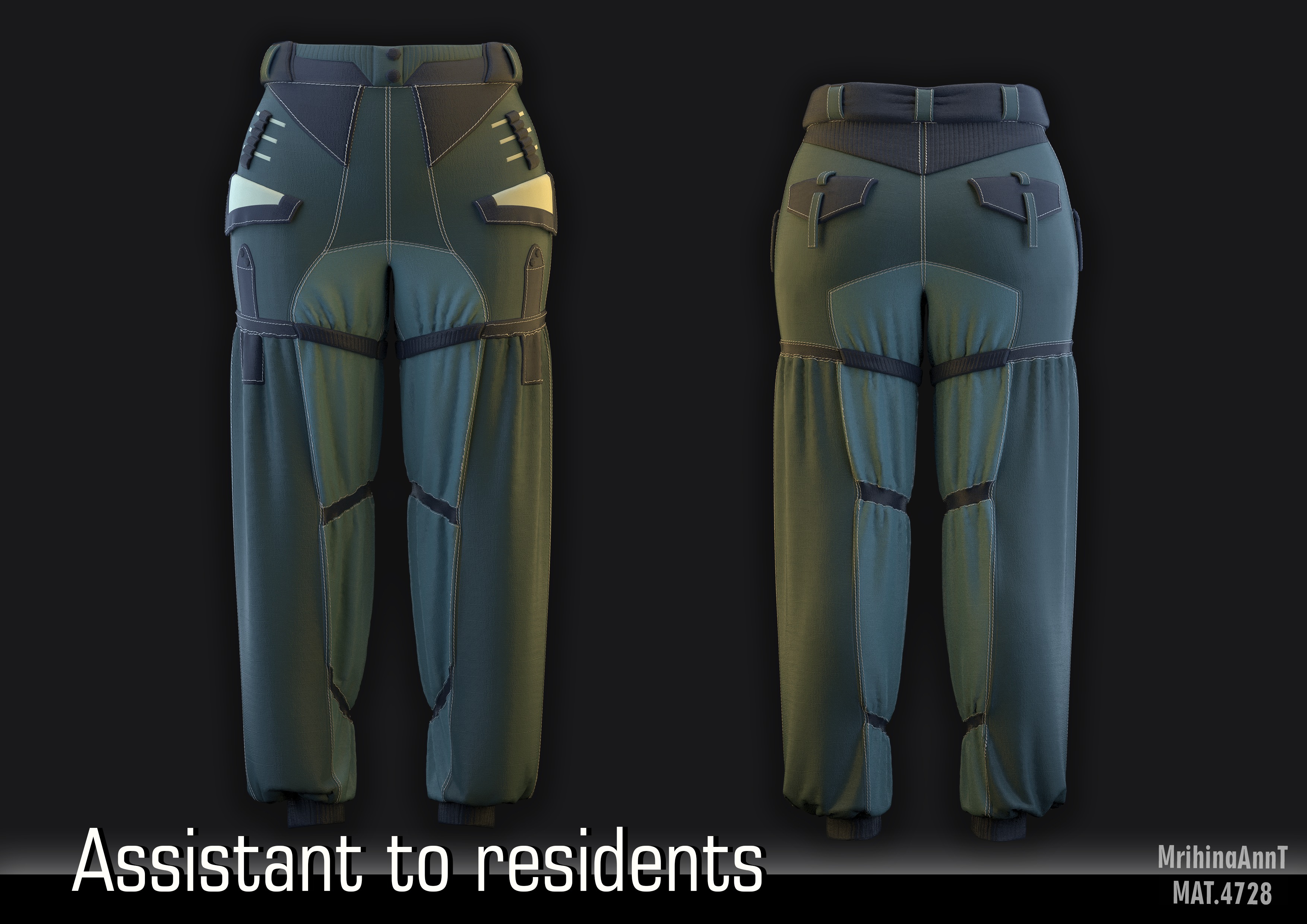 Assistant to residents 3D model_7