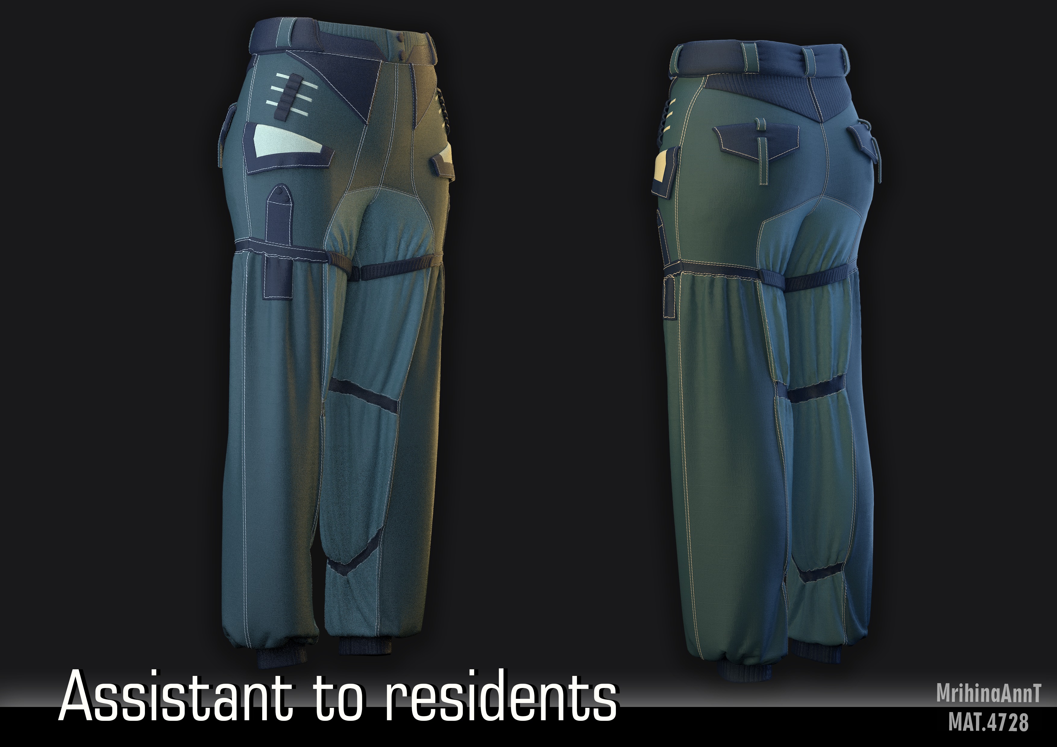 Assistant to residents 3D model_6