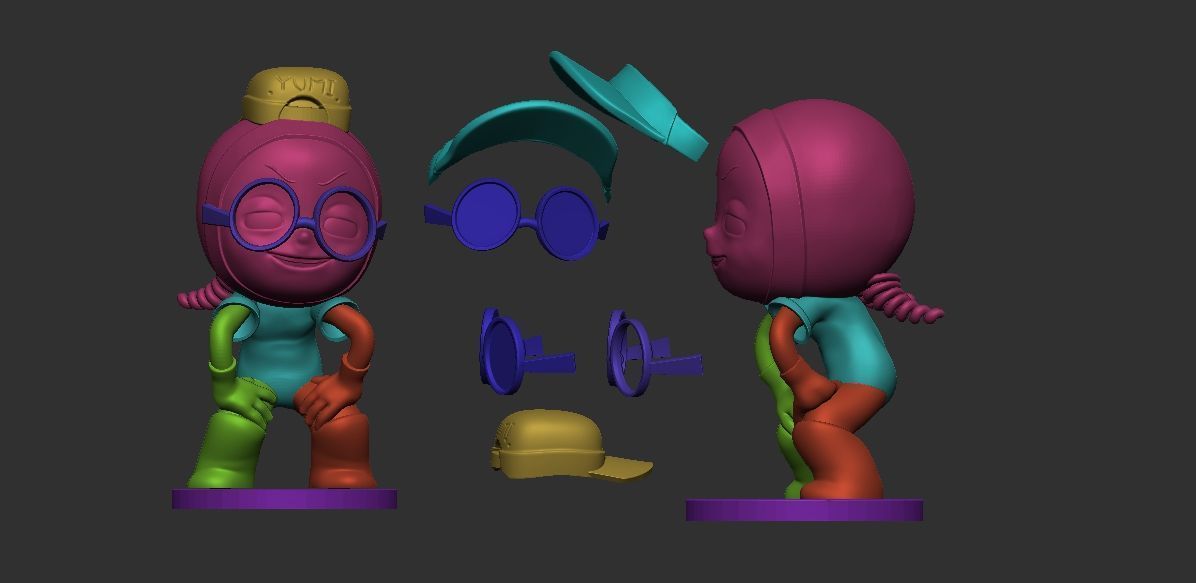 Fashion from yumis cells 3D print model_1