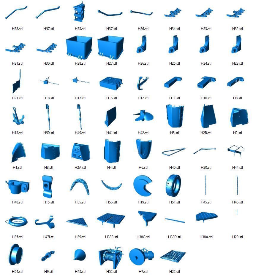 Firefighting boat Strazak 3 Part 3 of 6 group H 3D print model_10