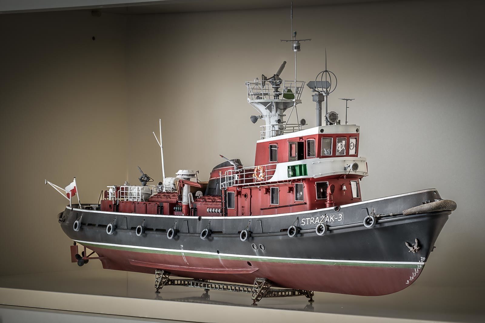 Firefighting boat Strazak 3 Part 3 of 6 group H 3D print model_1