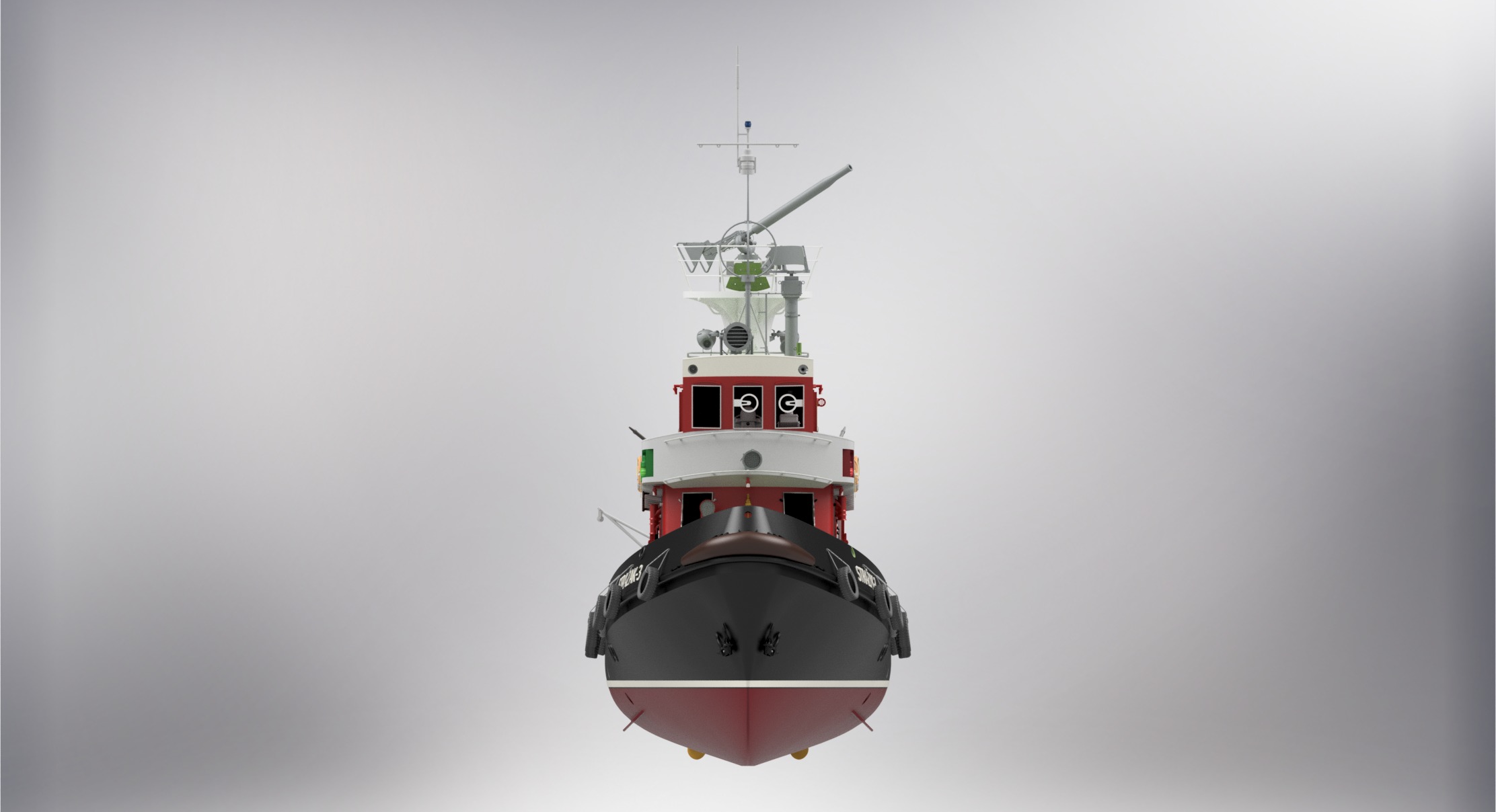 Firefighting boat Strazak 3 Part 3 of 6 group H 3D print model_3