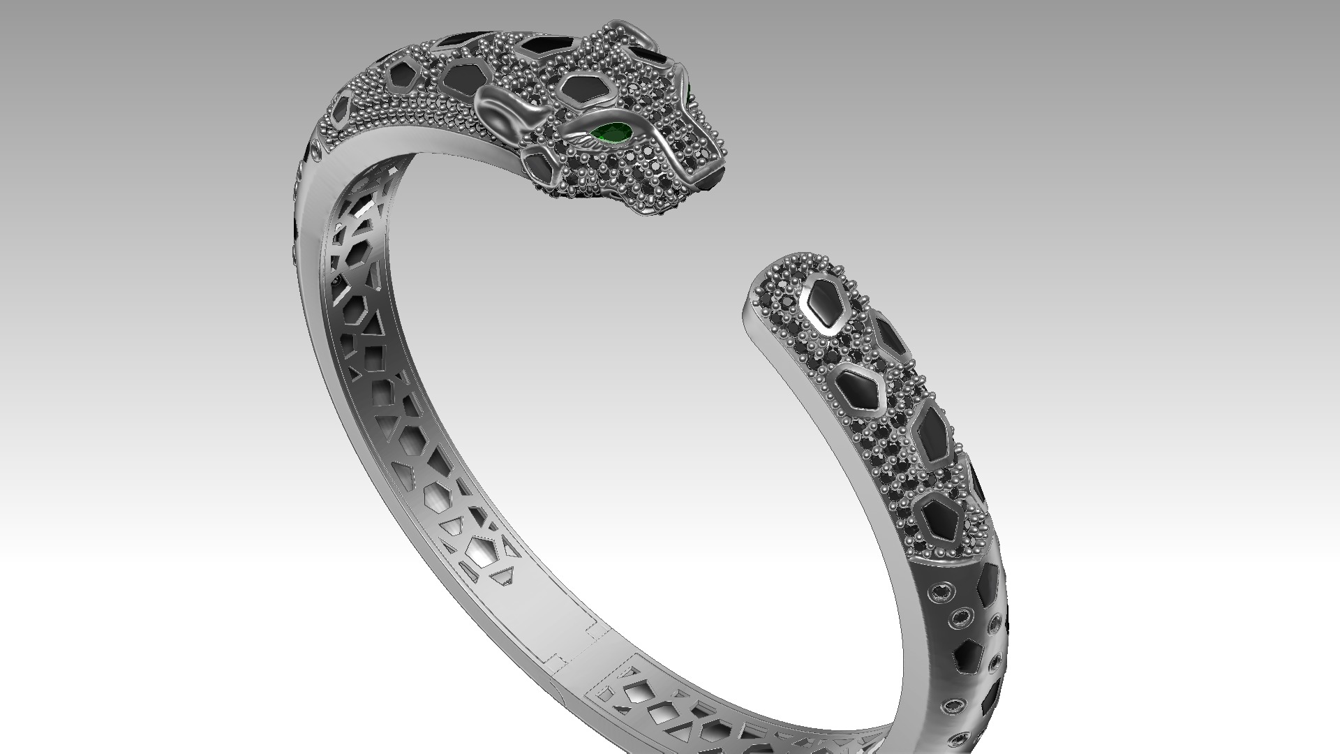 bracelet jewelry 3D print model_5