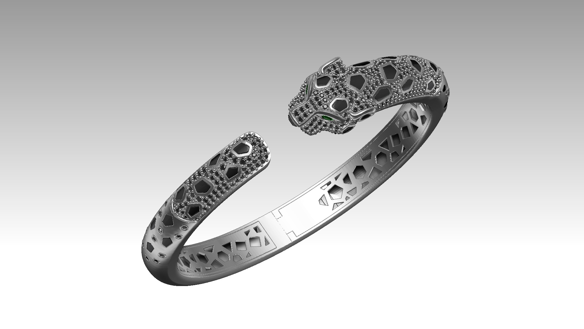 bracelet jewelry 3D print model_9