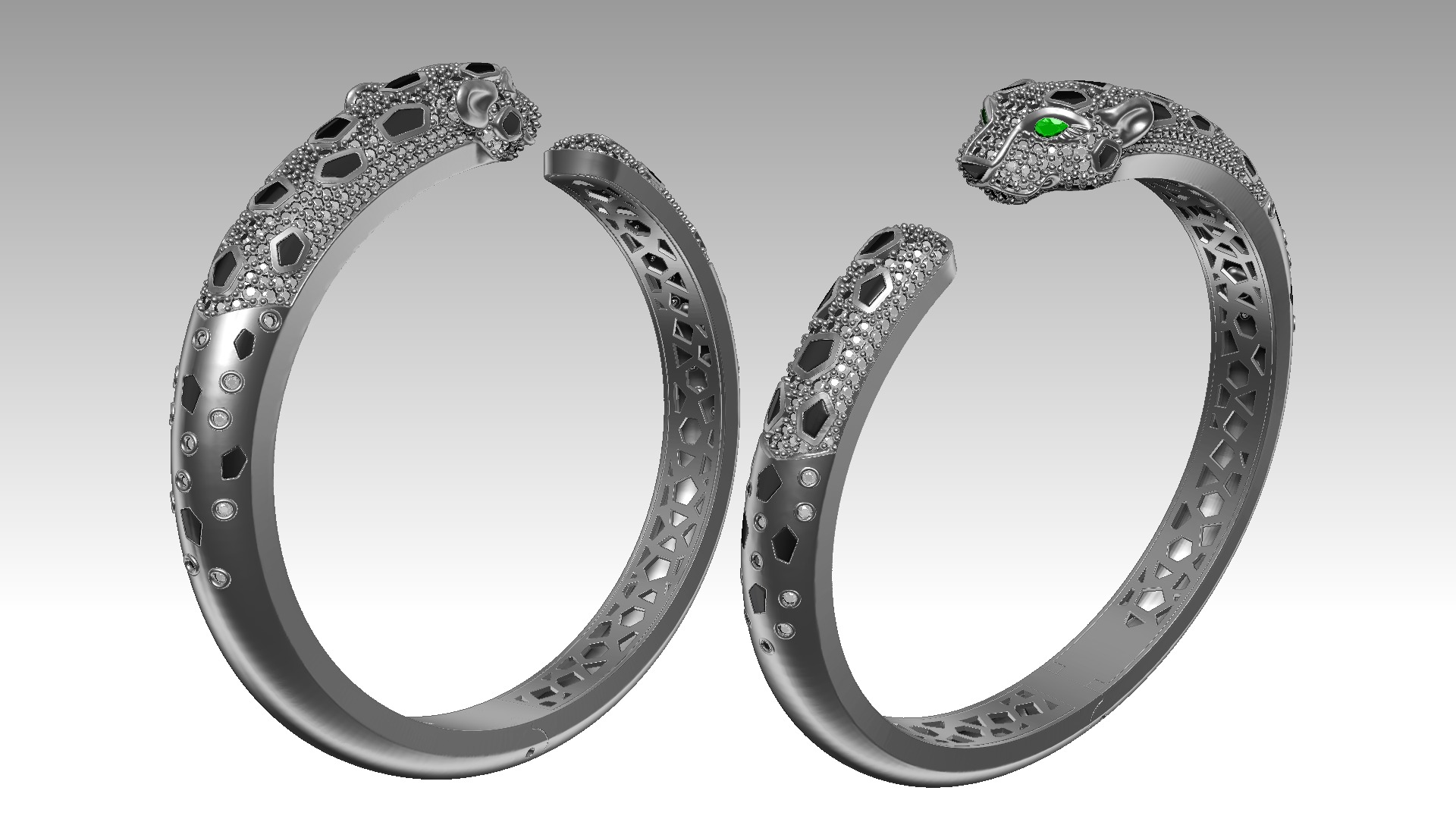 bracelet jewelry 3D print model_2