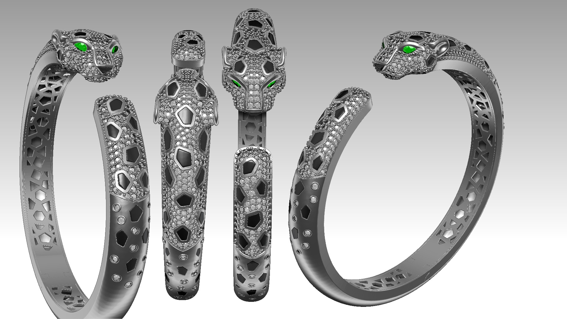 bracelet jewelry 3D print model_3
