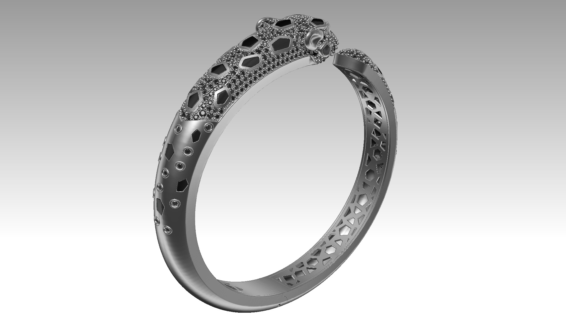 bracelet jewelry 3D print model_6