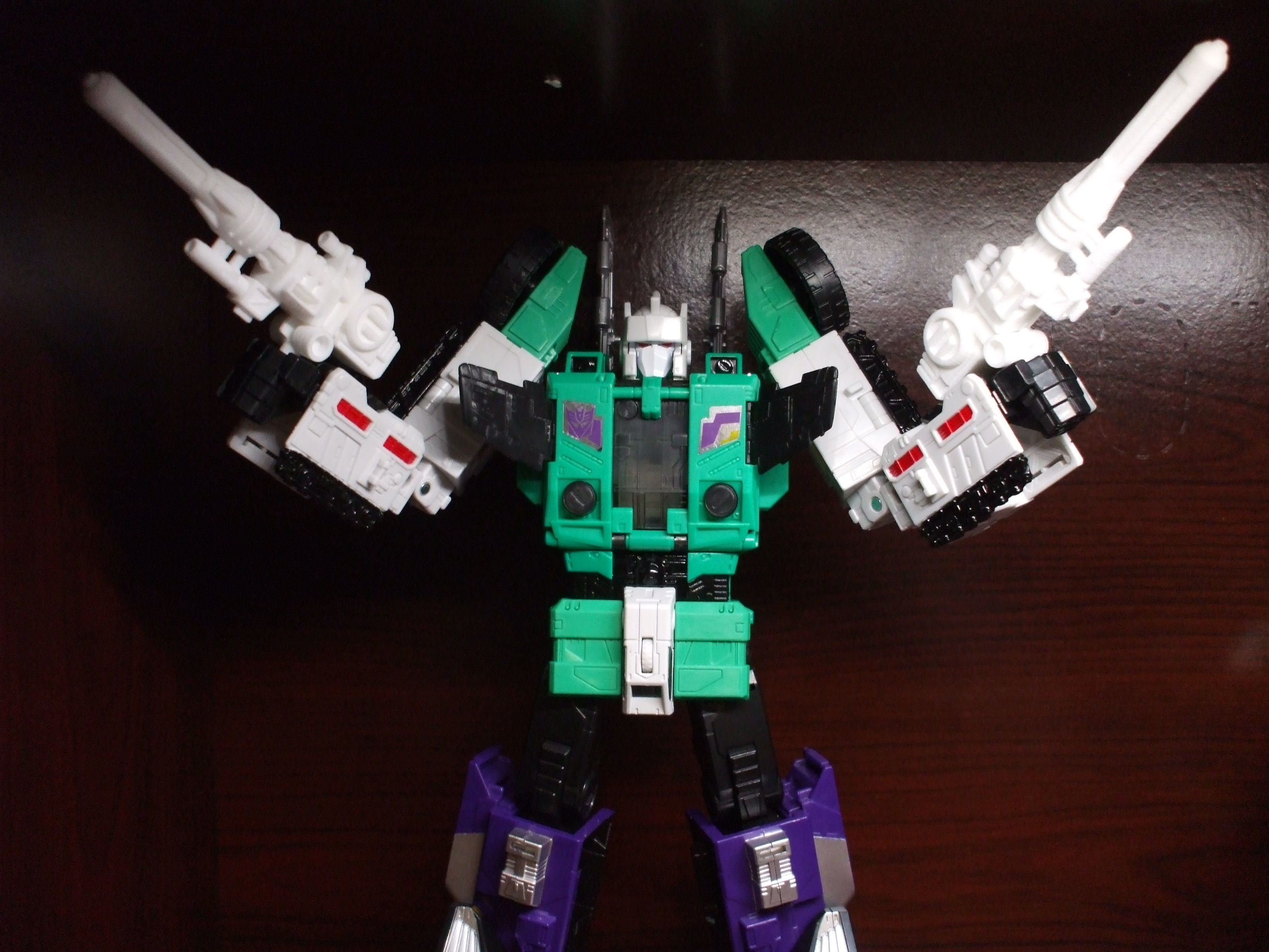 Hypersonic Concussion Blasters for Titans Return Leader Sixshot 3D print model_4