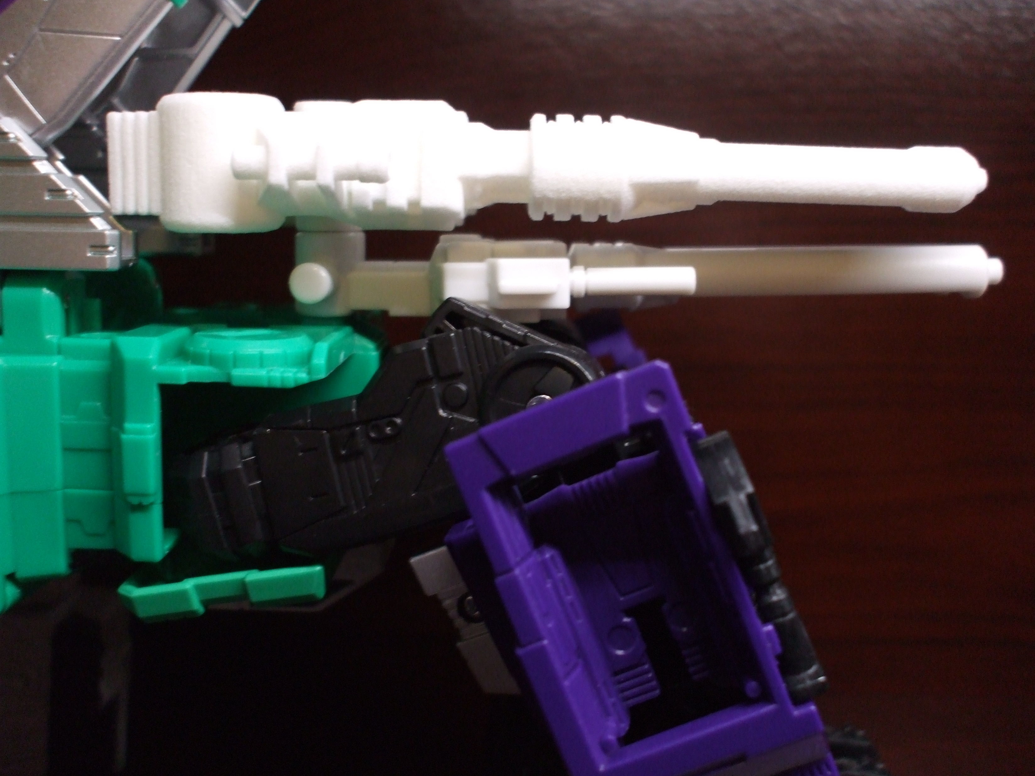 Hypersonic Concussion Blasters for Titans Return Leader Sixshot 3D print model_13