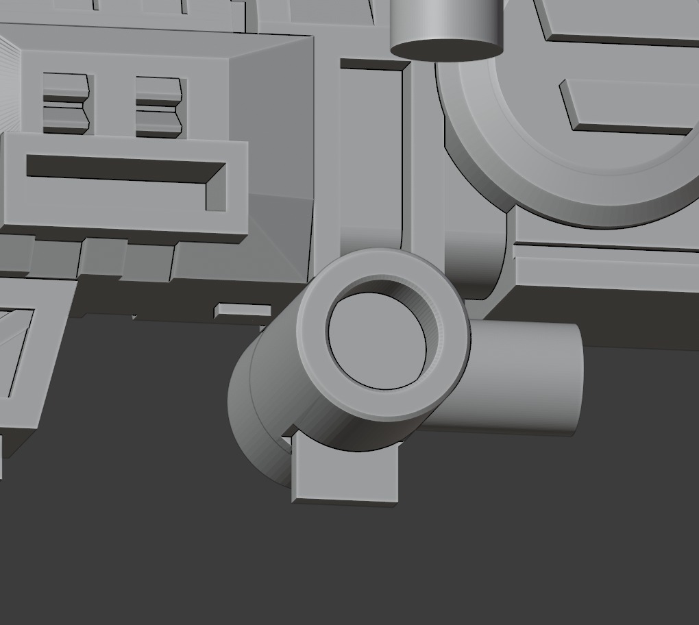 Hypersonic Concussion Blasters for Titans Return Leader Sixshot 3D print model_3