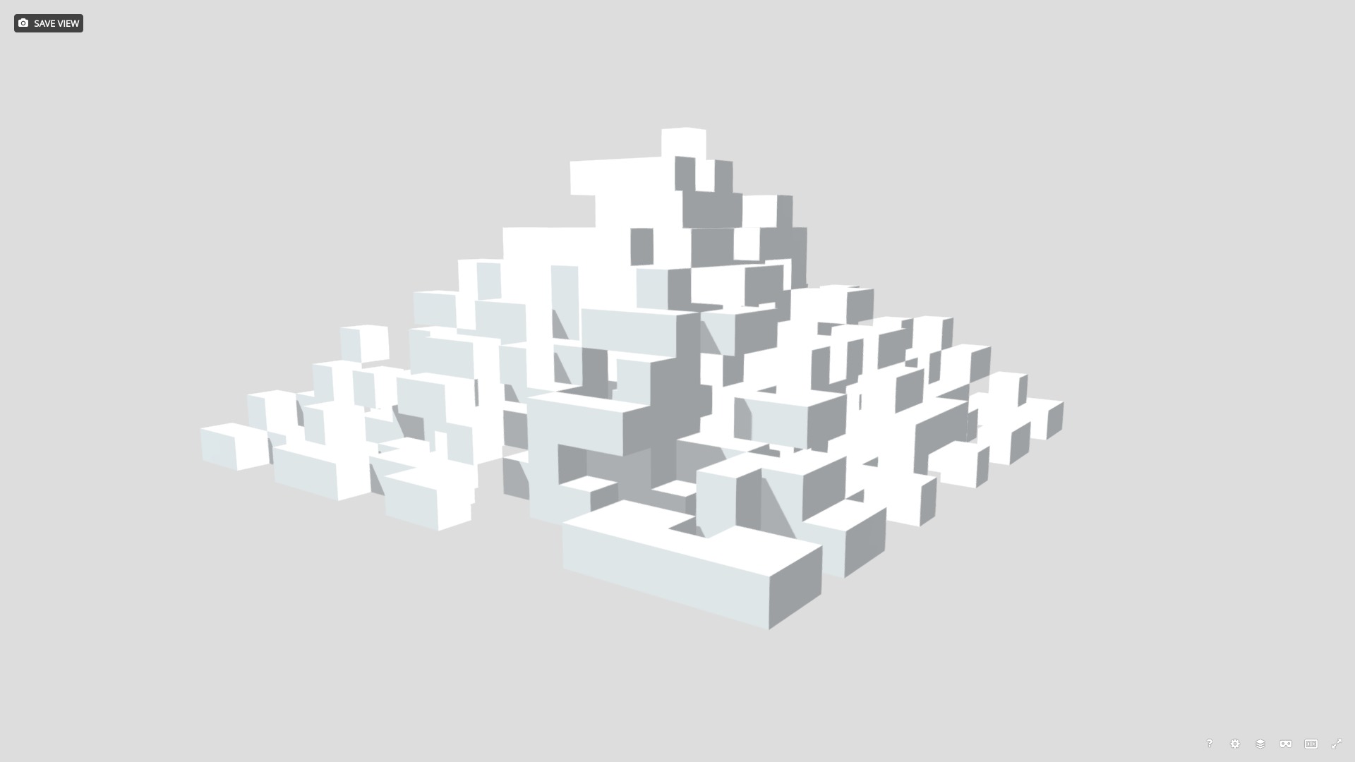 Voxel Maze Pyramid 3D model_8