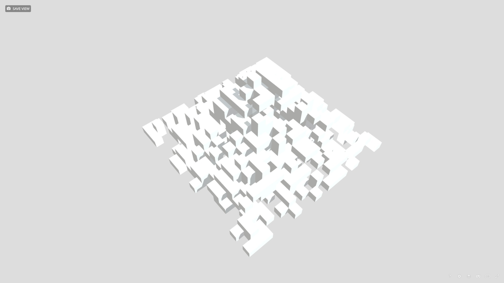 Voxel Maze Pyramid 3D model_9