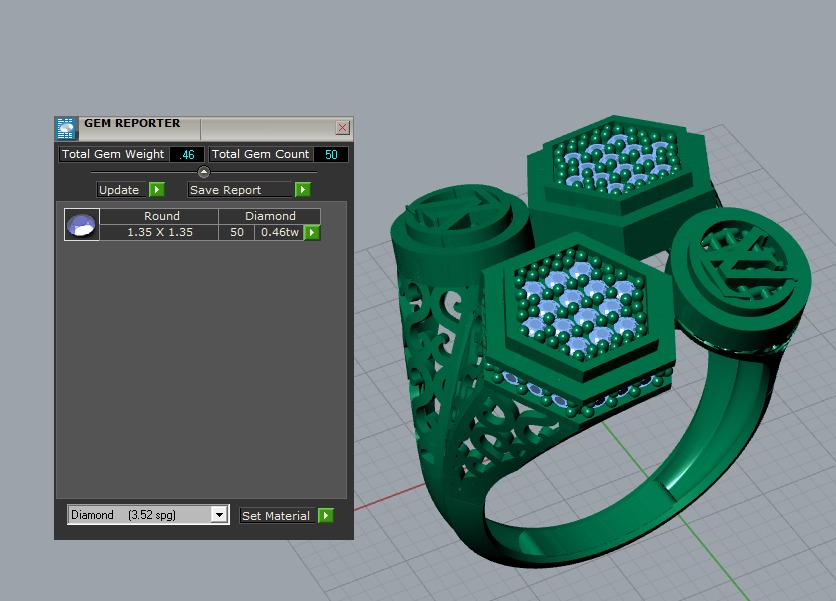jewelry ring 3D print model_6